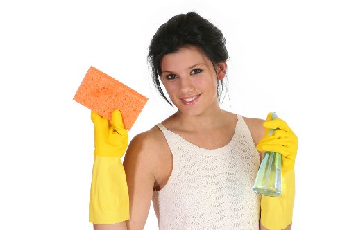 Professional carpet maintenance in a high-traffic commercial hallway